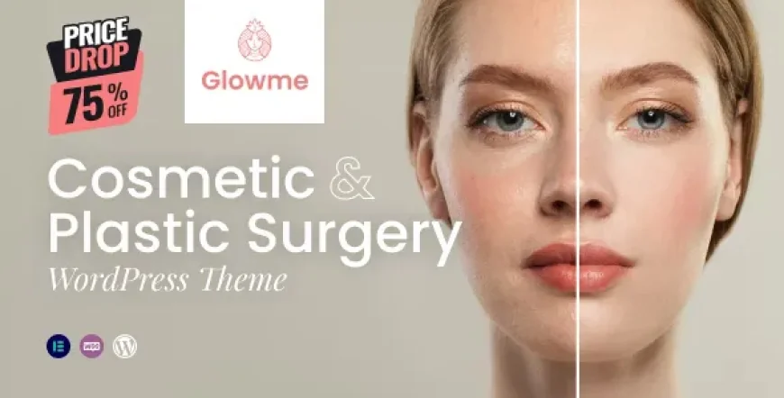 GlowME - Cosmetic &amp; Plastic Surgery WordPress Theme