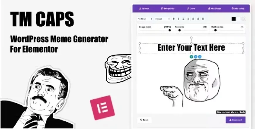 TM CAPS - WordPress Meme Generator for Elementor v1.3