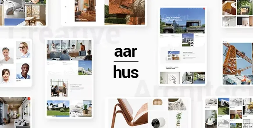 Aarhus v1.8 - Modern Architecture Theme