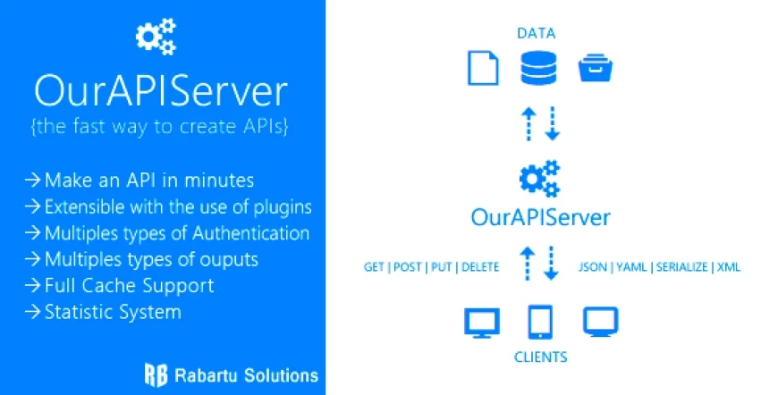 OurAPIServer - RESTfull API web server
