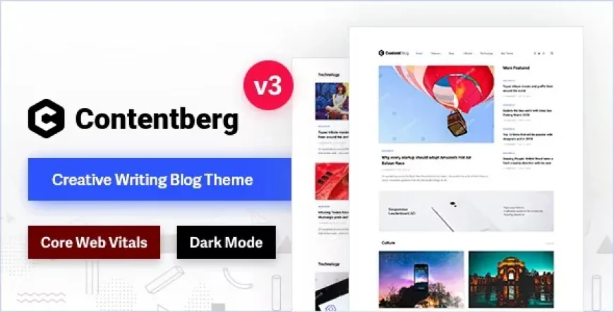 Contentberg v3.0.1 - Content Marketing &amp; Personal Blog