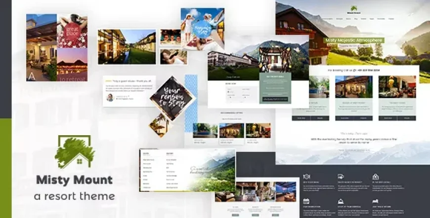 Mount Resort &amp; Hotel WordPress v2.8