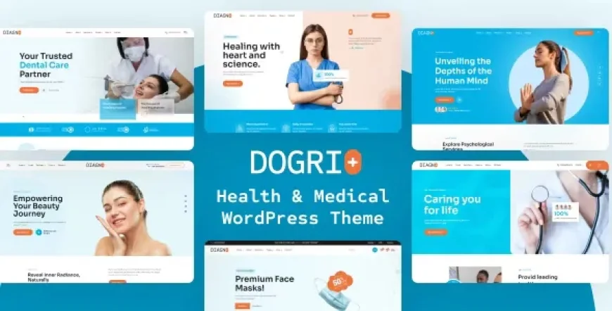 Dogri - Health &amp; Medical Service WordPress Theme