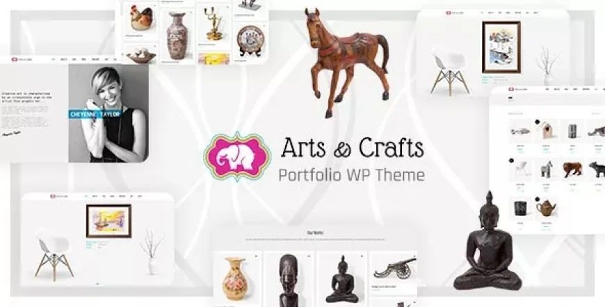 Crafts &amp; Arts v2.5 - Handmade Artist WordPress
