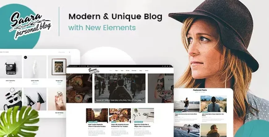 Saara v2.5 - Minimal Blog WordPress