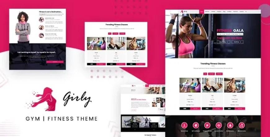 Girly Gym - Gym Fitness WordPress Theme v2.5