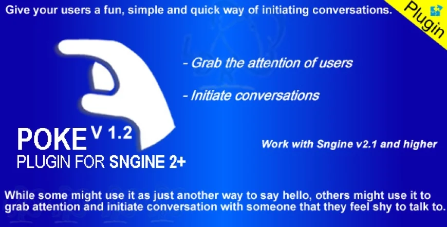 Poke Plugin For Sngine2+
