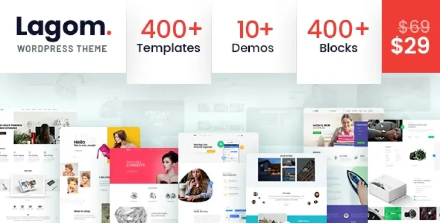 Lagom - Multi Concept MultiPurpose WordPress Theme v2.0