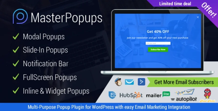Master Popups v3.9.1 - Popup Plugin for Lead Generation