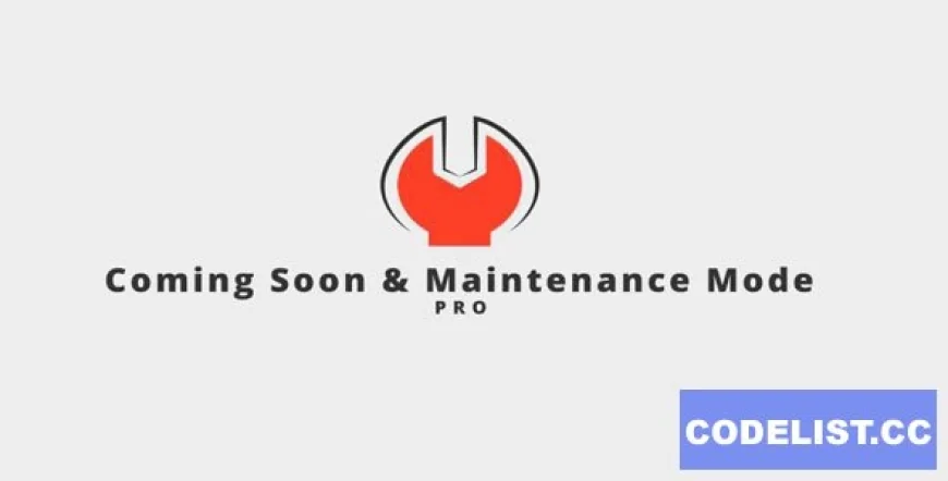 Coming Soon &amp; Maintenance Mode PRO v6.56