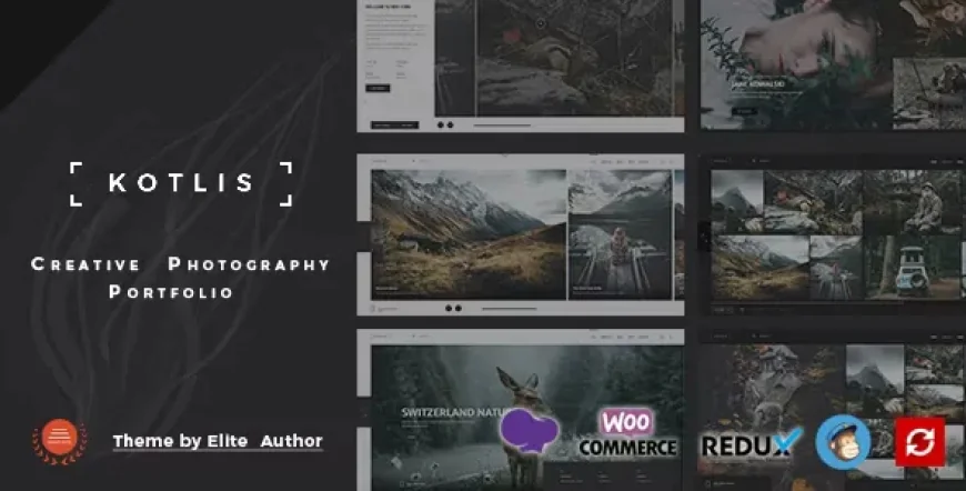 Kotlis - Photography Portfolio WordPress Theme v6.7.2