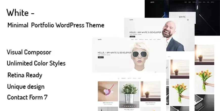 White v5.0 - Minimal Portfolio WordPress Theme