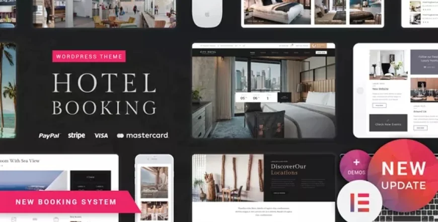 Hotel Booking - Hotel WordPress Website Theme v2.9