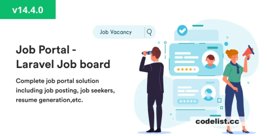RecruitPro v14.4.3 - Job Portal Laravel Script