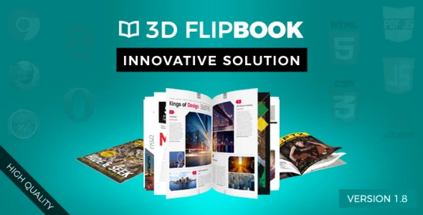FlipBook - Animation jQuery Plugin