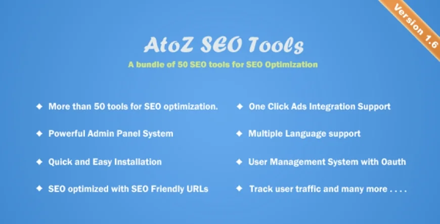 AtoZ SEO Tools v1.6 - Search Engine Optimization Tools