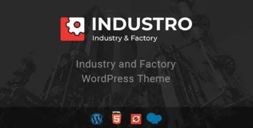 Industro v1.1.1 - Industry &amp; Factory WordPress Theme