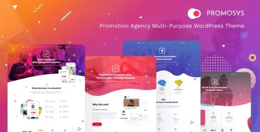 PromoSys v1.0.4 - Promotion Services Multi-Purpose WordPress Theme