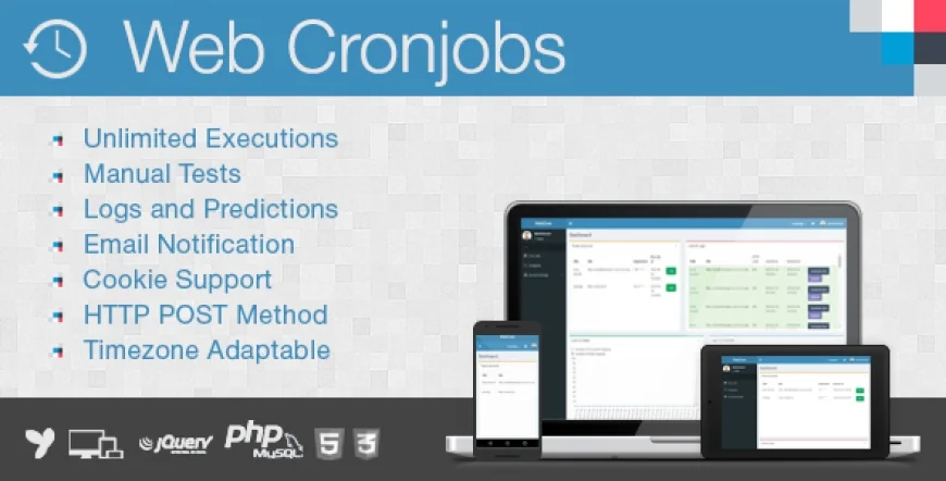 Web Cronjobs - Cronjobs Management Tool