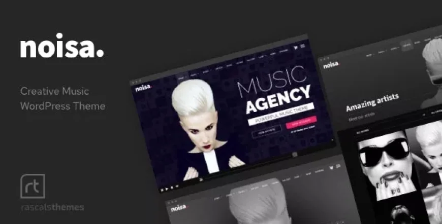 Noisa v2.6.0 - Music Producers, Bands &amp; Events Theme for WordPress