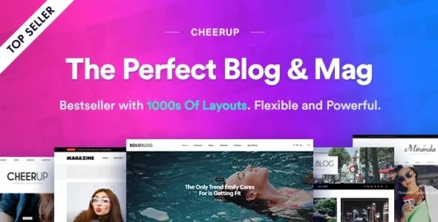 CheerUp - Food, Blog &amp; Magazine v8.0.0