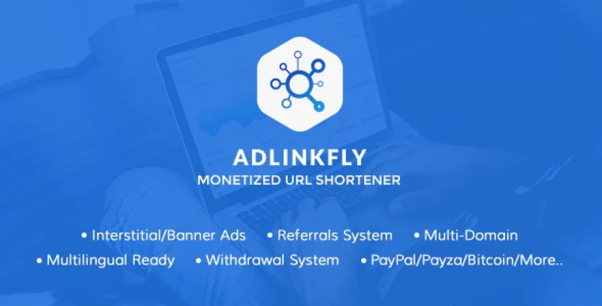 AdLinkFly v3.7.2 - Monetized URL Shortener