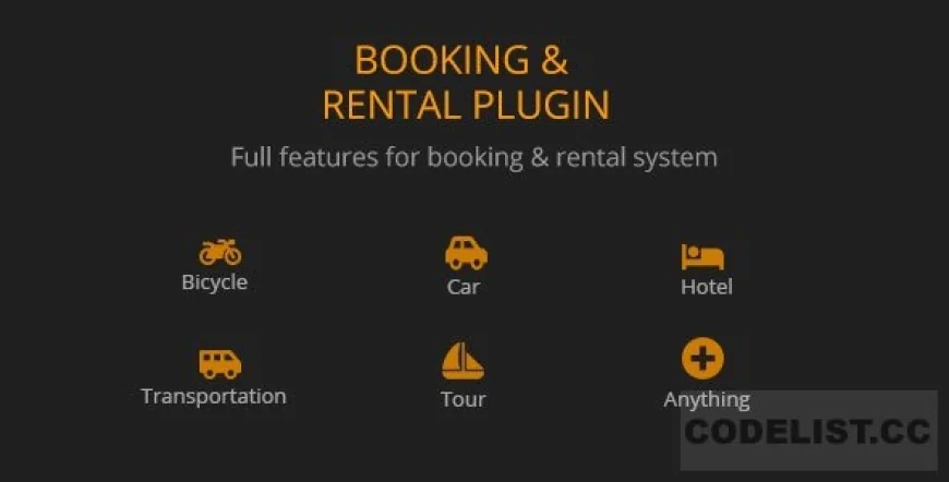 BRW v1.6.8 - Booking Rental Plugin WooCommerce