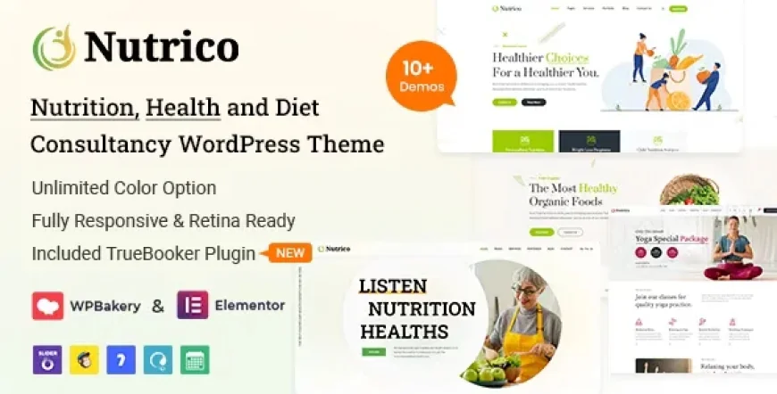 Nutrico v5.3 - Nutrition Health Services WordPress Theme