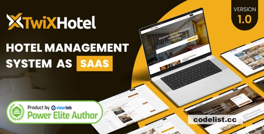 TwiXHotel v1.0 - Hotel Management System as SAAS - nulled