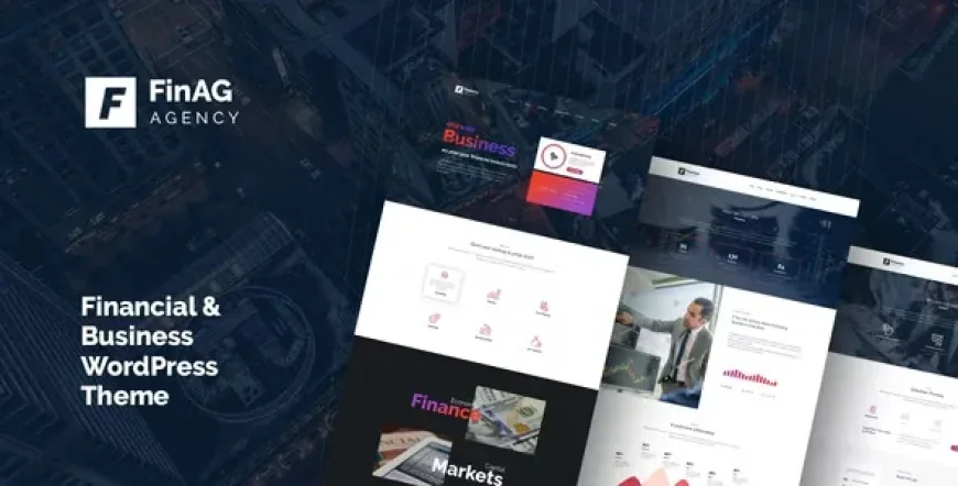 Finag v1.5.0 - Creative &amp; Finance Agency WordPress Theme