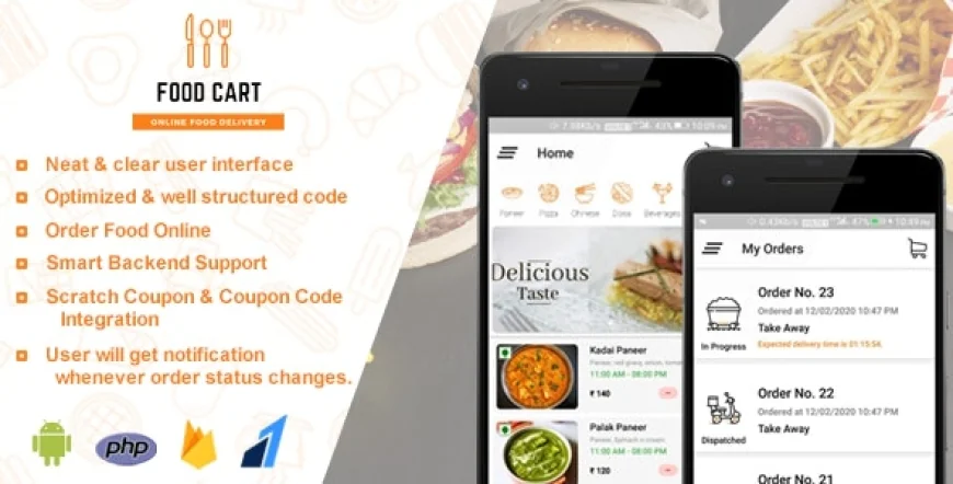 Food Cart v1.0 - Online Food Delivery App