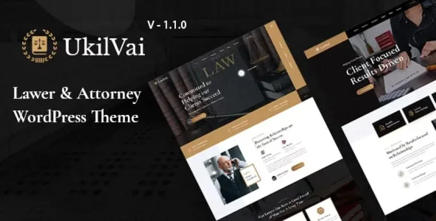 Ukilvai v1.1.2 - Lawyer &amp; Attorney WordPress Theme