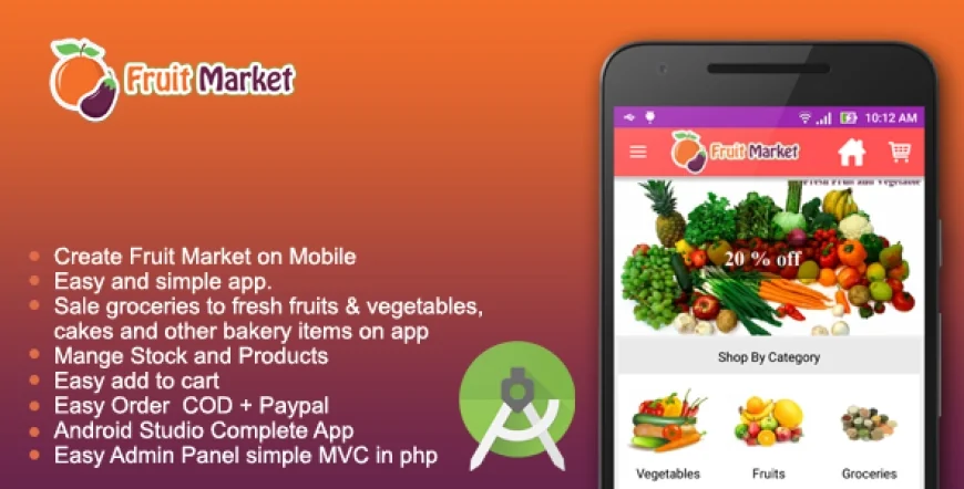 Fruit Market - Local fruit store app
