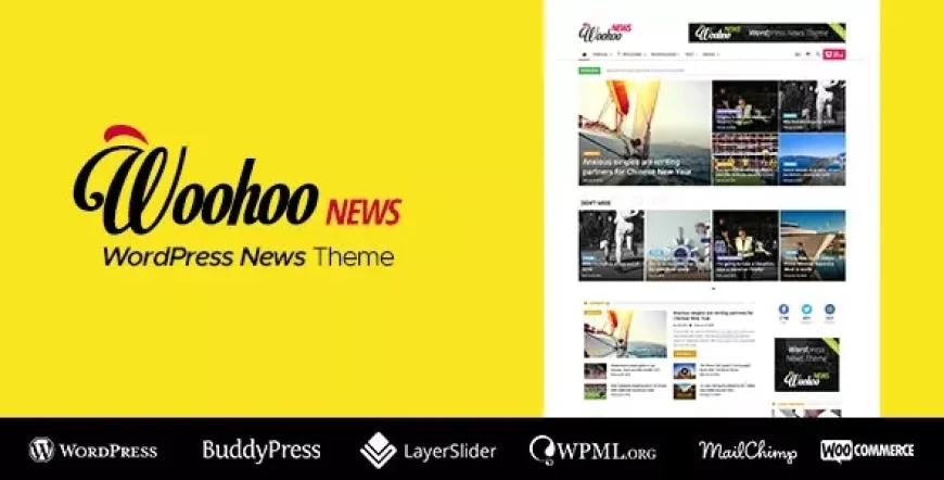 Woohoo - Newspaper Magazine News BuddyPress AMP v2.5.4