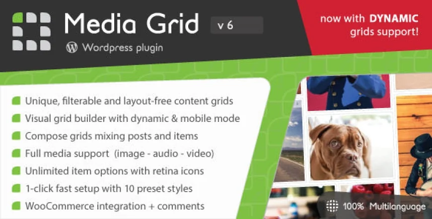Media Grid v8.0.2 - Wordpress Responsive Portfolio