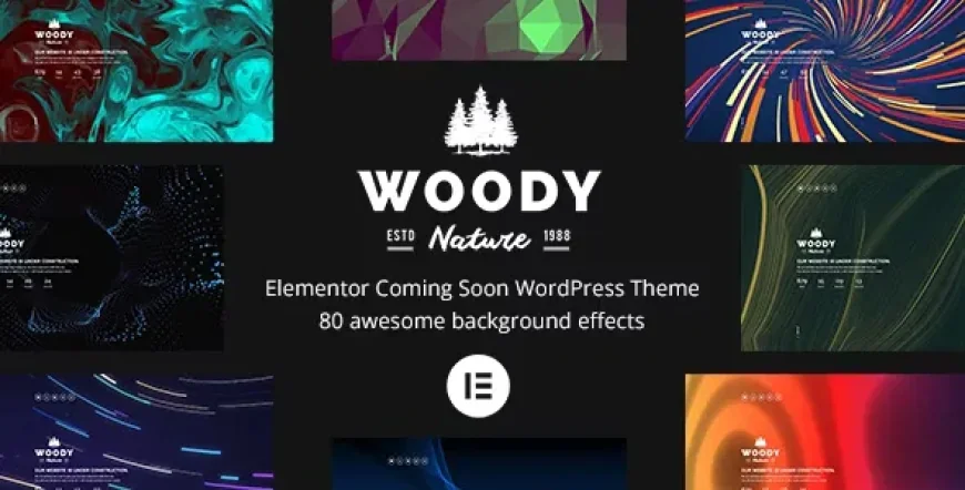 Woody v6.0.0 - Elementor Coming Soon WordPress Theme