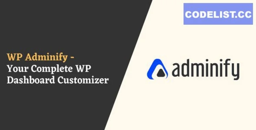 WP Adminify Pro v4.0.1.5 - Powerhouse Toolkit for WordPress Dashboard