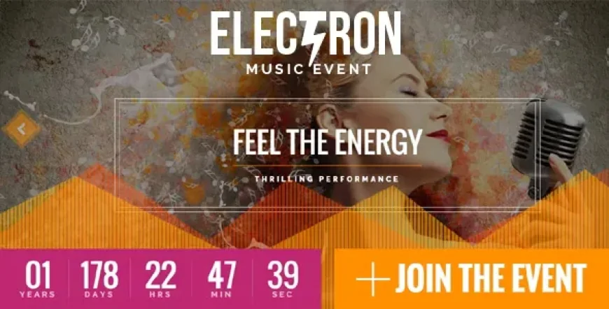 Electron v1.8.2 - Event Concert &amp; Christmas New Year Conference Theme