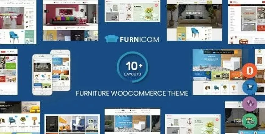 Furnicom - Furniture Store &amp; Interior Design WordPress WooCommerce Theme v2.0.17