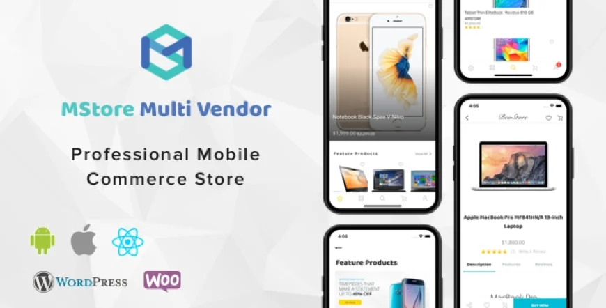 MStore Multi Vendor v1.0.1 - Complete React Native template for WooCommerce