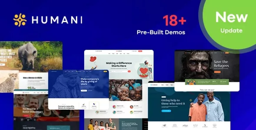 Humani - Nonprofit &amp; Charity WordPress Theme v1.2.2