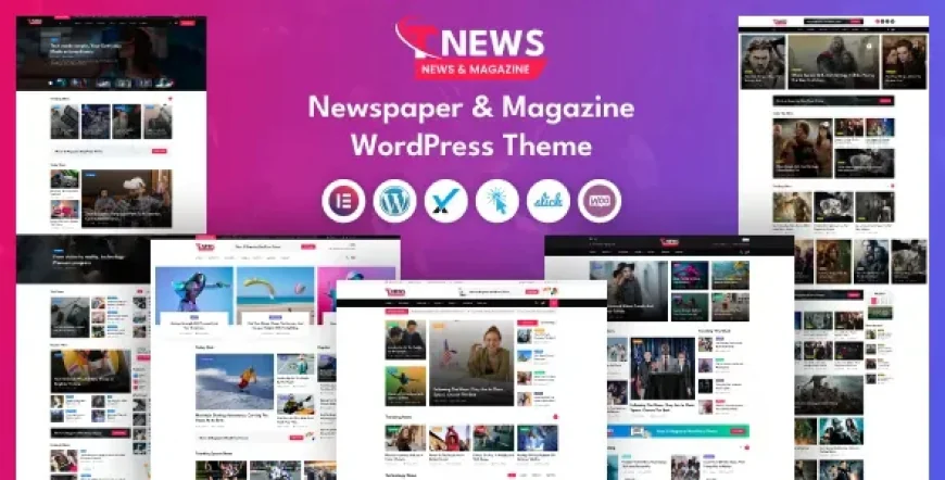TNews - News &amp; Magazine WordPress Theme