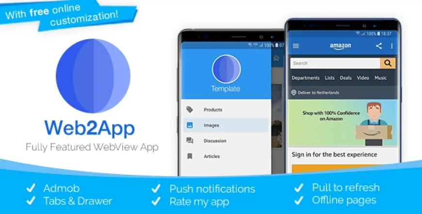 Web2App v3.4.2 - Quickest Feature-Rich Android Webview