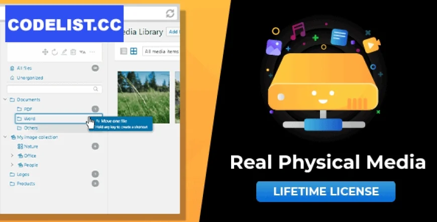 WordPress Real Physical Media v1.5.89 - Physical Media Folders &amp; SEO Rewrites