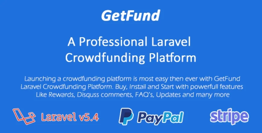 GetFund - A Professional Laravel Crowdfunding Platform