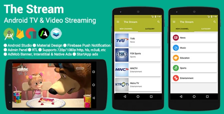 The Stream - TV & Video Streaming App
