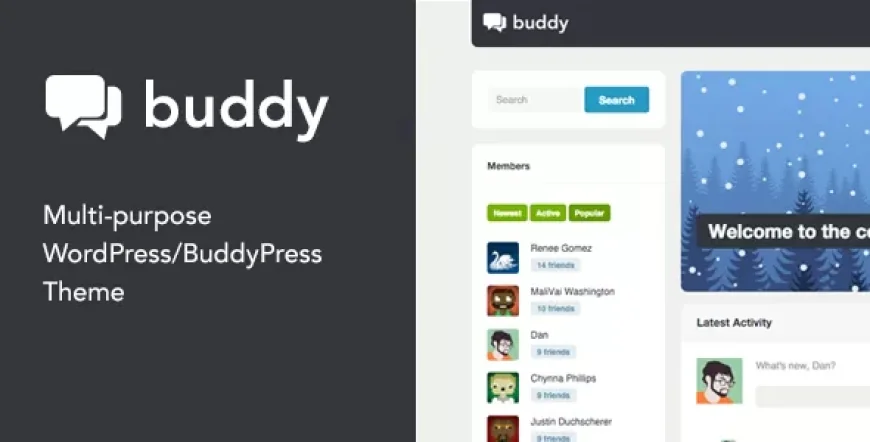 Buddy - Simple WordPress &amp; BuddyPress Theme v2.23.1
