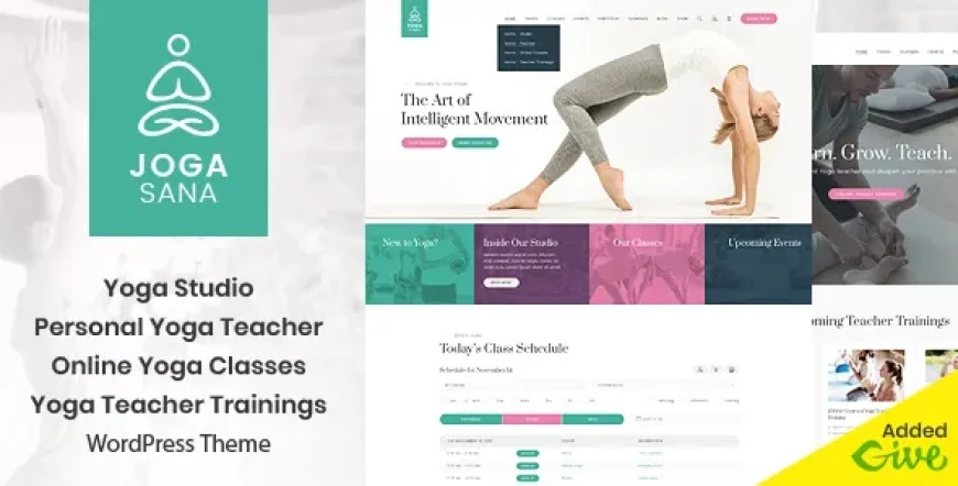 Jogasana - Yoga Oriented WordPress Theme v3.0