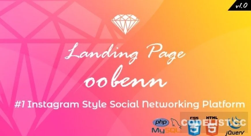 Safir v1.0 - PHP Landing Page Login & Register Page Template for oobenn