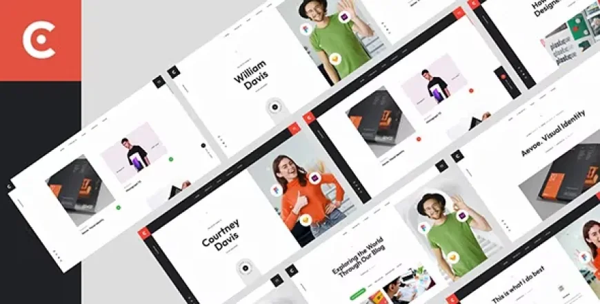 Courtney v1.2.2 - Personal Portfolio WordPress Theme